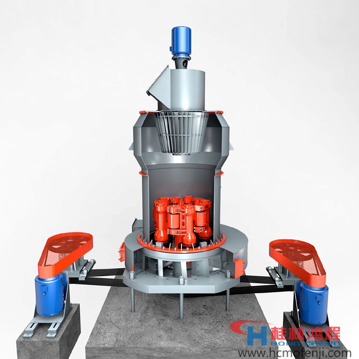 桂林鴻程磨粉機，雷蒙磨粉機升級版， HC1700縱擺磨粉機