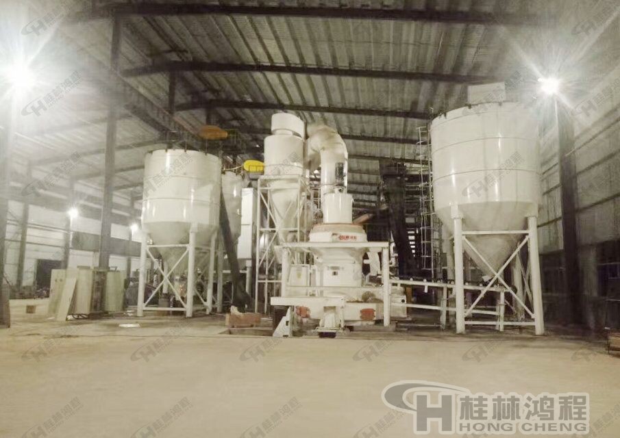 方解石磨粉機，雷蒙磨粉機，600目重鈣粉設(shè)備，HC1700擺式磨