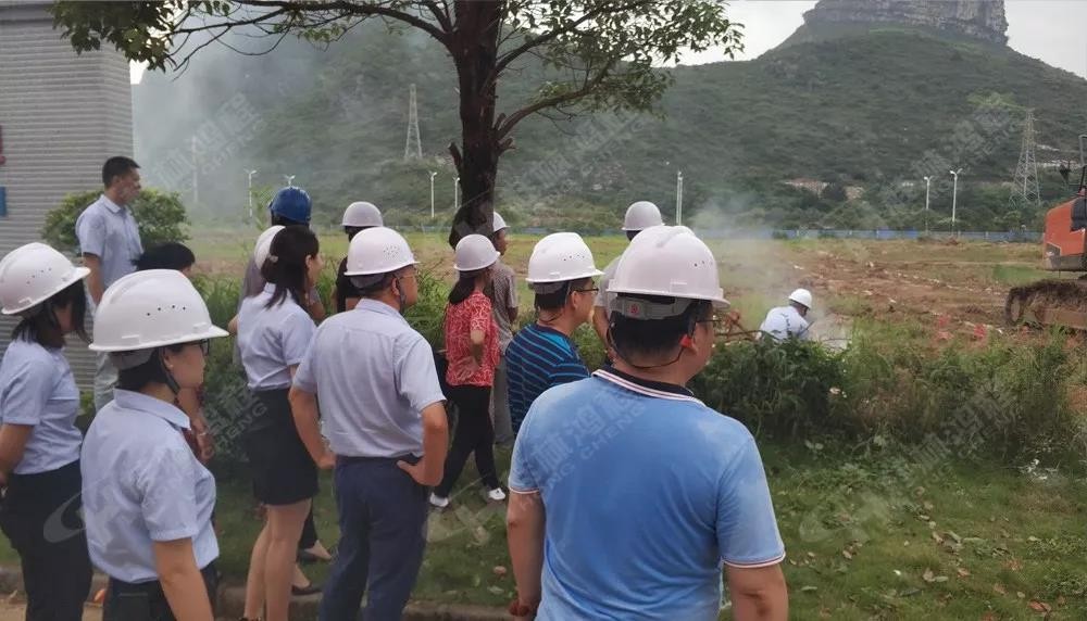 桂林鴻程機電設(shè)備有限公司廠區(qū)2#生產(chǎn)廠房開工大吉！